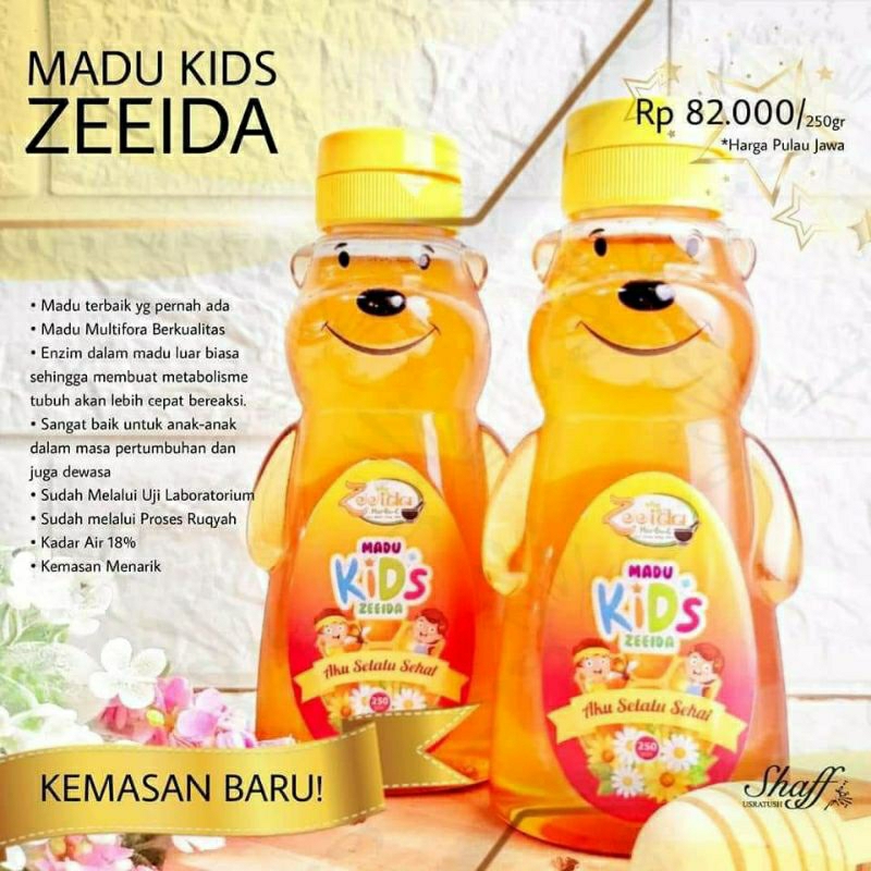 

Madu Kids, Kualitas Terbaik By Zeeida Herbal