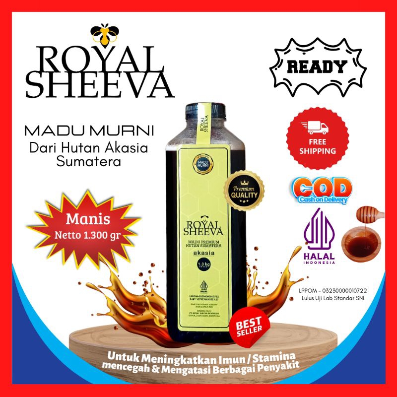 

XMASTER MADU MURNI ASLI ROYAL SHEEVA 100% HALAL MUI DARI HUTAN AKASIA SUMATERA