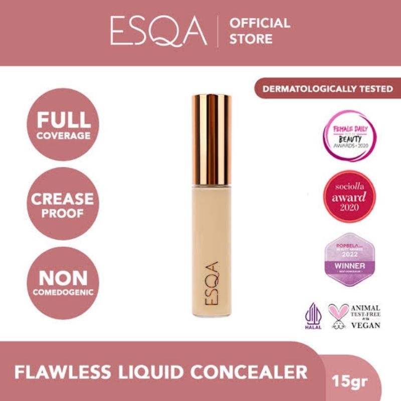[full size] Esqa Liquid Concealer Custard