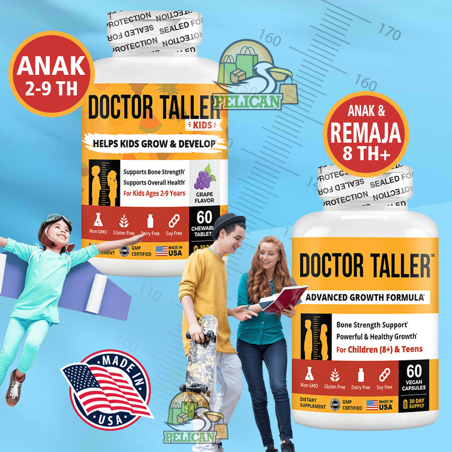 Nubest Doctor Taller, Anak 2+, 8 tahun+ Peninggi Badan Remaja