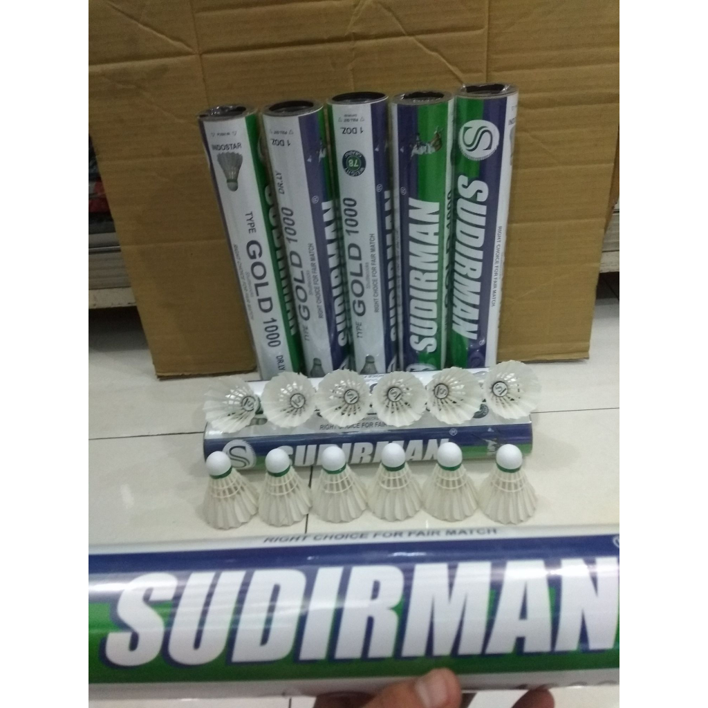 shuttlecock sudirman gold premium