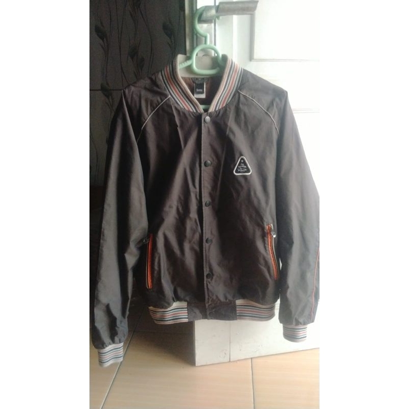 Jaket Bomber Varsity Gummo Original