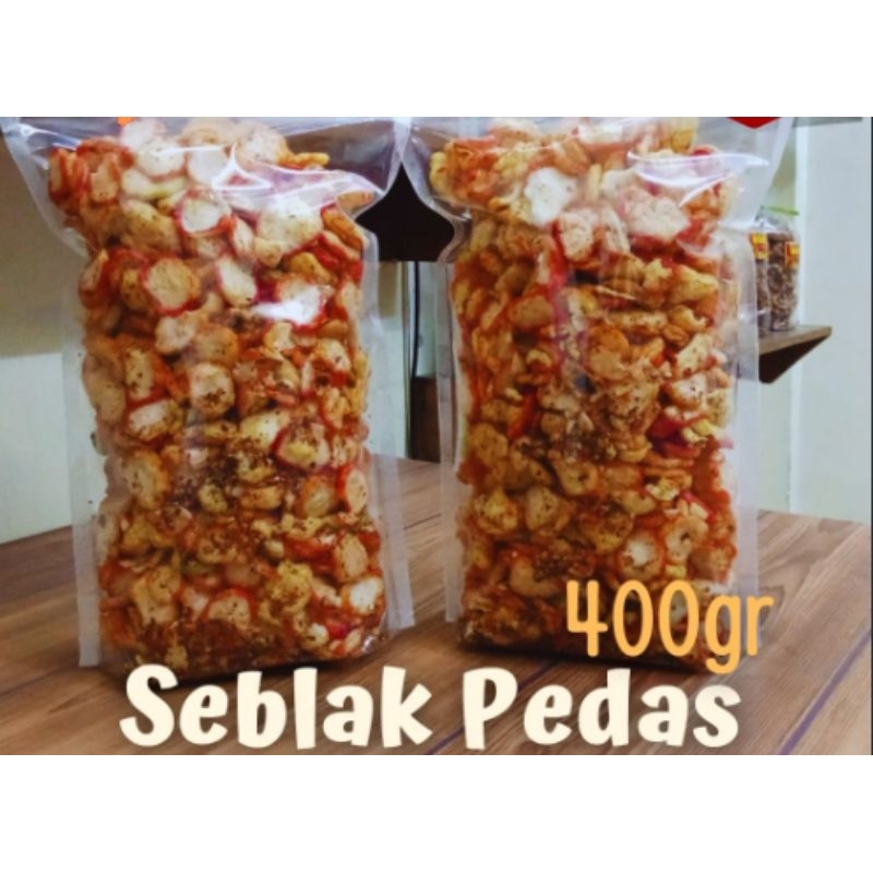 

Snack dan camilan gurih Seblak Pedas