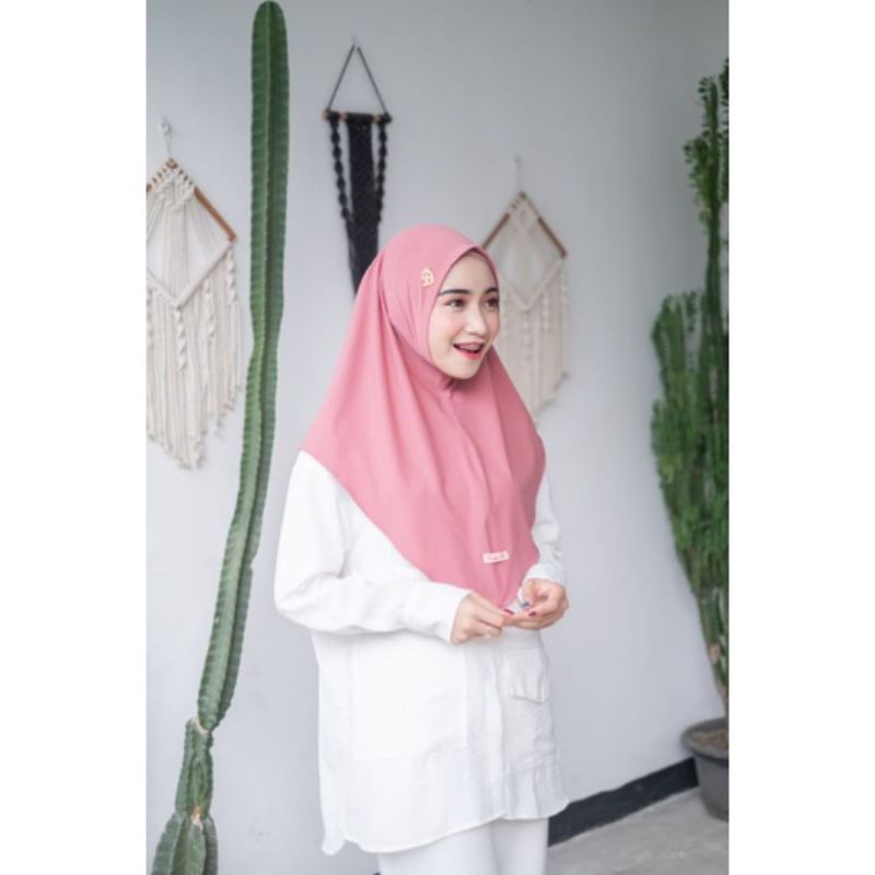 ASLI Bergo Halimah Bergo non pet instan size M **