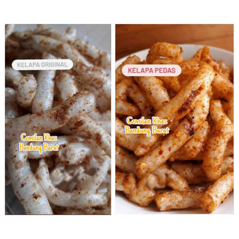 

Kerupuk Gurilem Bumbu Kelapa 400gr