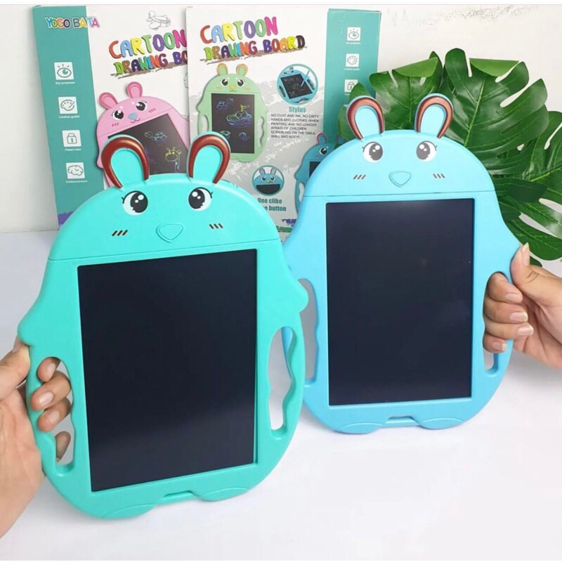 

Bronsis - Mainan Papan Tulis Tablet LCD Bentuk Kelinci Drawing Board YU5 - Papan Tulis Menggambar