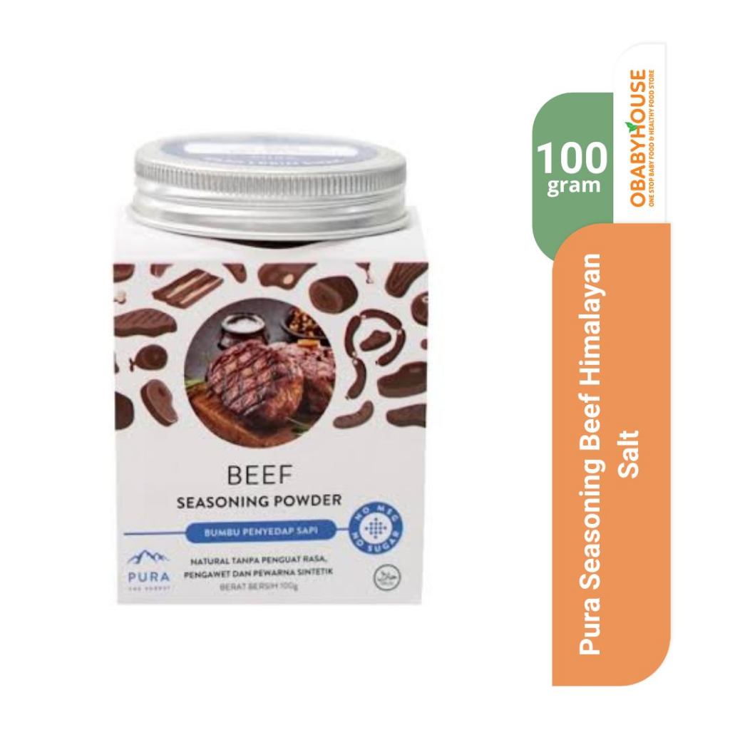 

Pura Seasoning Beef Himalayan Salt 100 gram