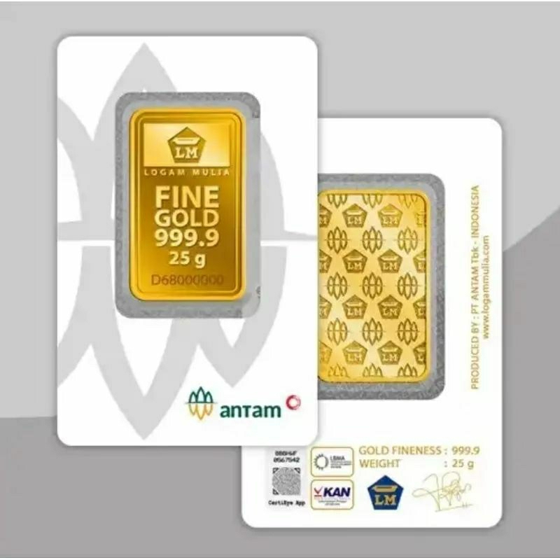 Logam Mulia ANTAM 25 Gram