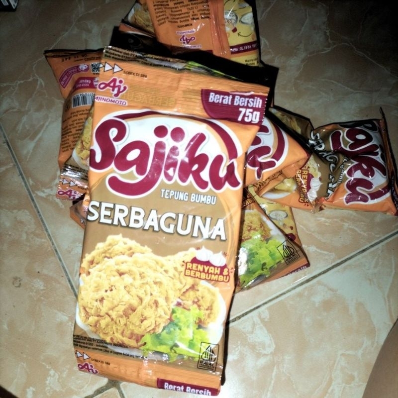 

sajiku tepung bumbu serbaguna 75gr