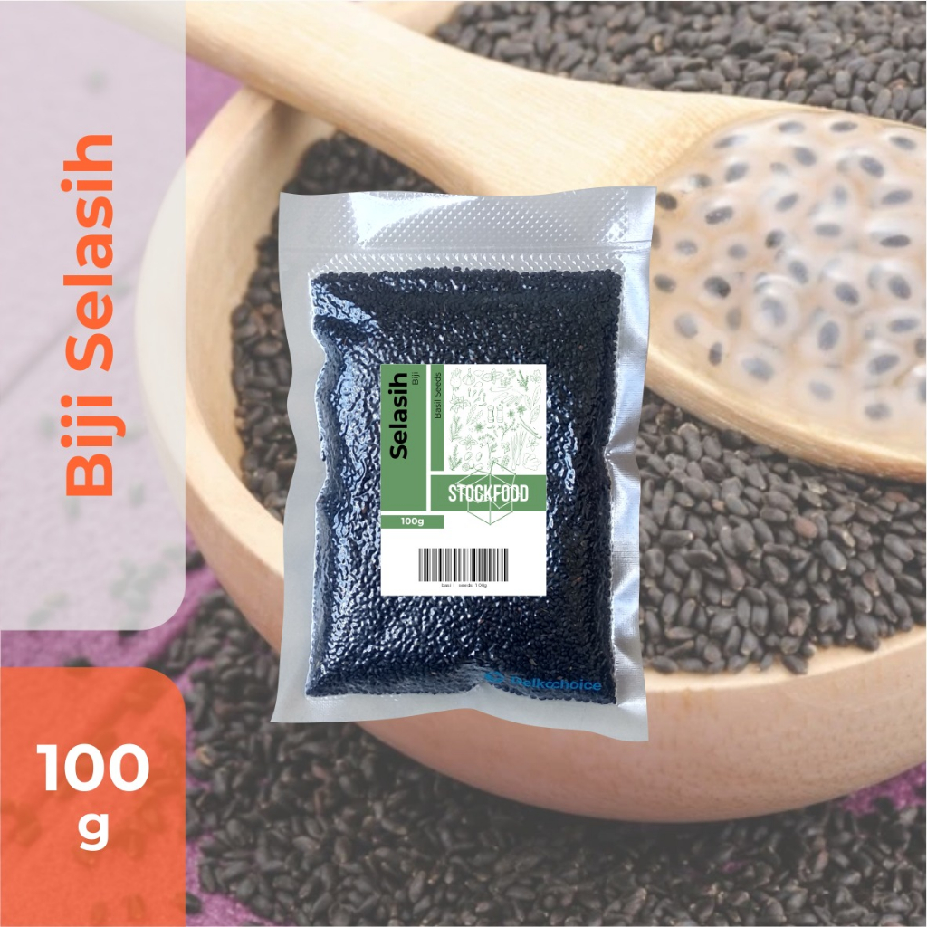 

Biji Selasih Super Kemasan 100gram / Selasih Kualitas Super / Bahan Es Takjil Buka Puasa / Topping Minuman / Es Campur / Es Buah