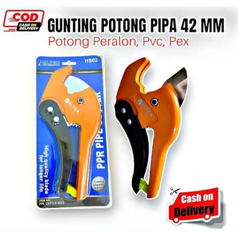 Belter Gunting Pipa PVC 42 mm