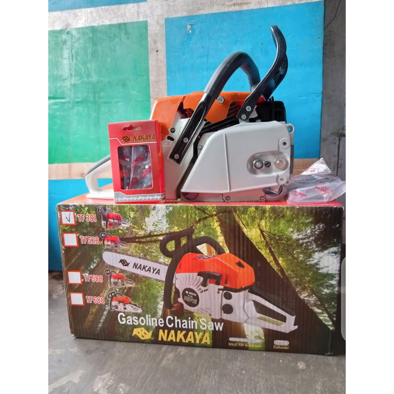 chainsaw nakaya 381 72cc 25"