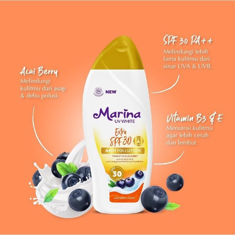 MARINA EXTRA SPF+++++=30 ANTIPOLLUTION