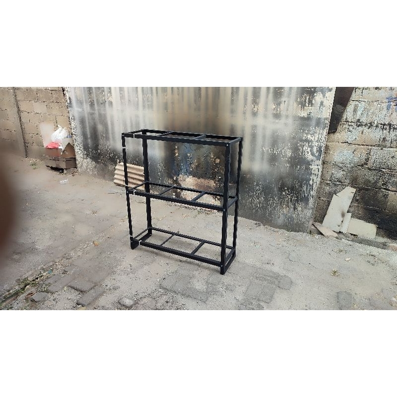 Rak Aquarium 3 Susun Bongkar Pasang/Rak Barang/Rak Serbaguns