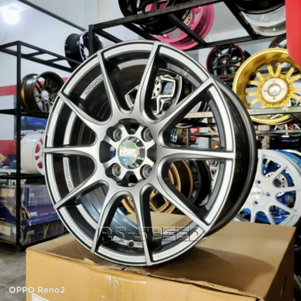 Velg Pelag Mobil Brio Agya Datsun Vios Kia Rio Ring 15 HSR NSX Murah Ring 15 Bisa Di Ban Dunlop 185 