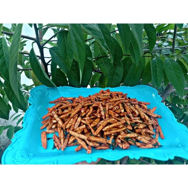 

Basreng renyah dan gurih daun jeruk berat 500gr