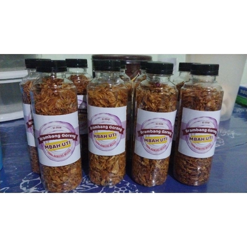 

Bawang Goreng Murni tanpa tepung - Brambang Goreng Mbah Uti