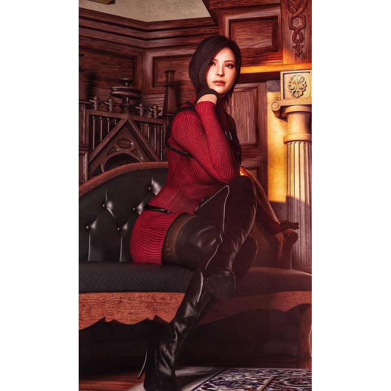 RENTAL COSPLAY ADA WONG RENT BOOK BY (@eliz4beth.f)