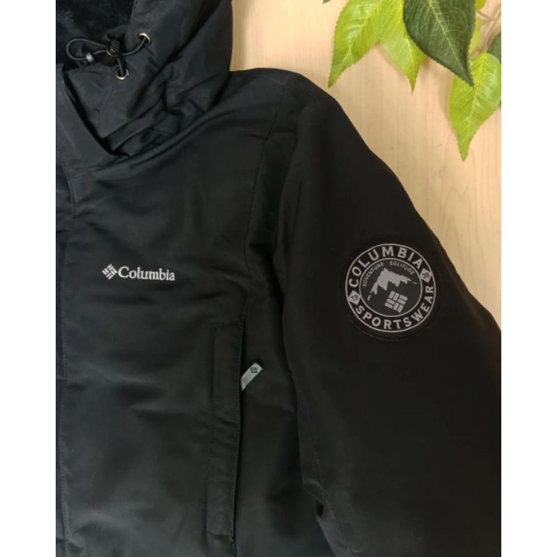 Jaket Outdoor COLUMBIA Parka Bulang Bulu Angsa