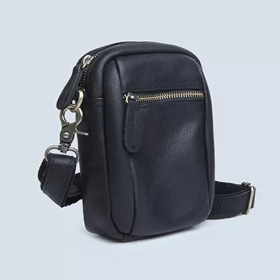 Tas Pria Asli Kulit Selempang Original - Tas Pria Kulit Asli Selempang - Tas Kulit Pria