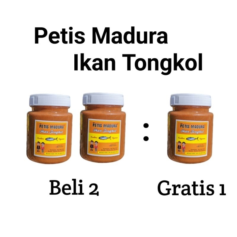 

( Beli 2 Gratis 1 ) Petis Madura Ikan Tongkol 250 gram Kualitas Super