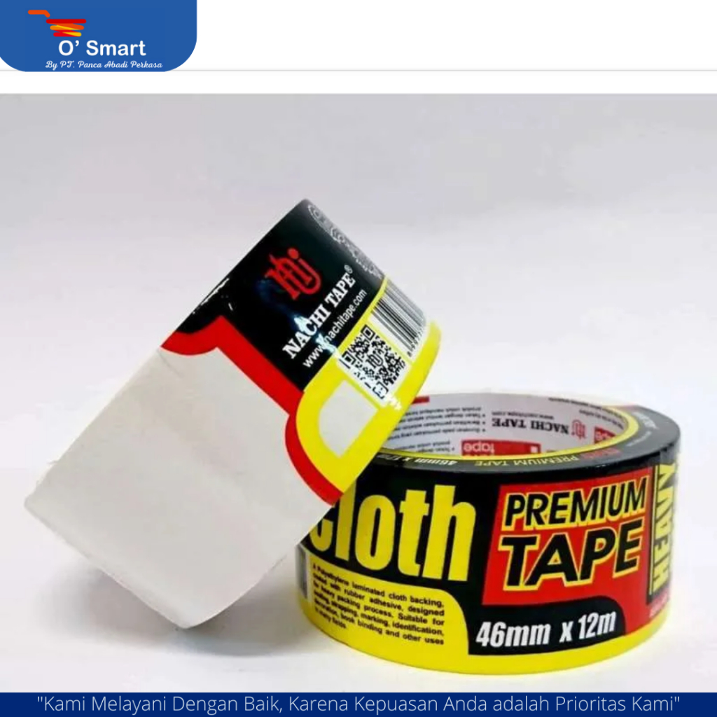 

LAKBAN CLOTH TAPE PUTIH NACHI 46MM