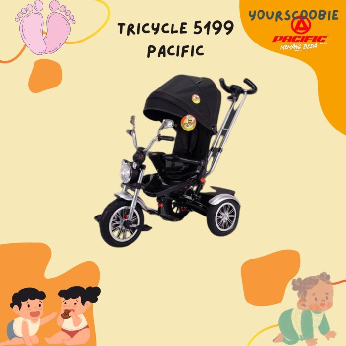 Sepeda Roda 3 Tricycle 5199 Pacific Tricycle Pacific