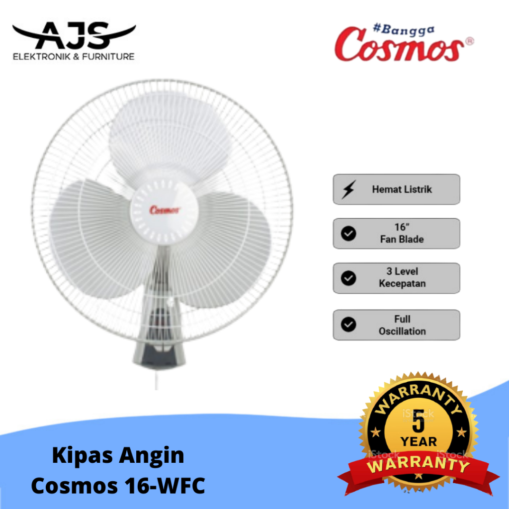 Kipas Angin Dinding Cosmos 16WFC 16 WFC / Wall Fan 16WFC Cosmos