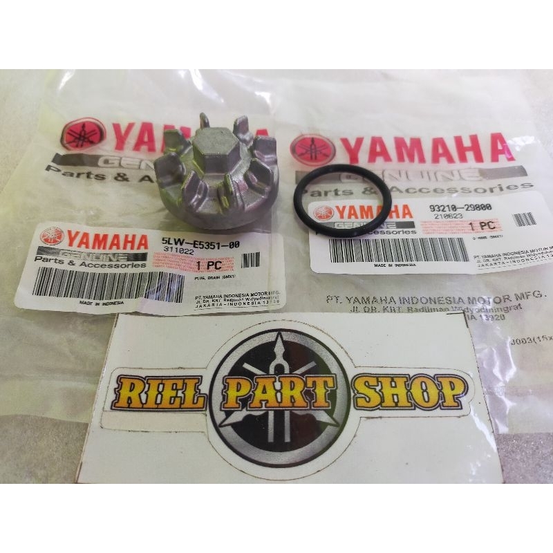 Baut Tutup Oli Mesin Bawah Mio Sporty Mio Smile Original Yamaha