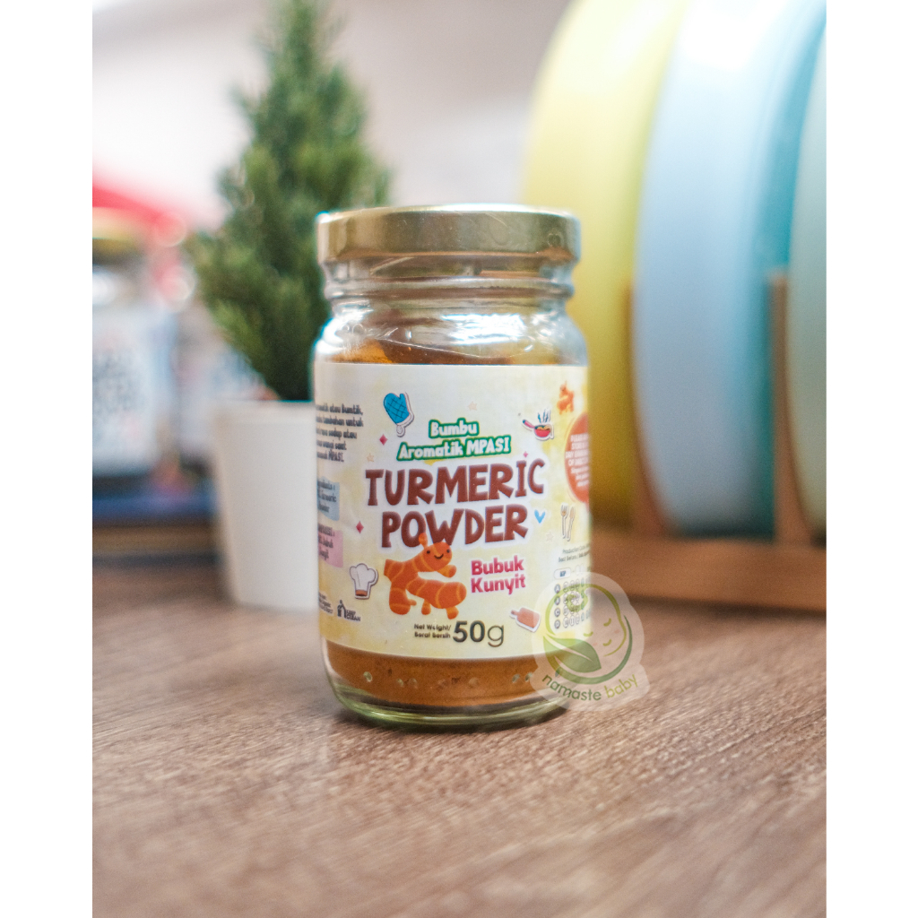 

BUMBU AROMATIK MPASI TURMERIC POWDER - BUBUK KUNYIT 50GR
