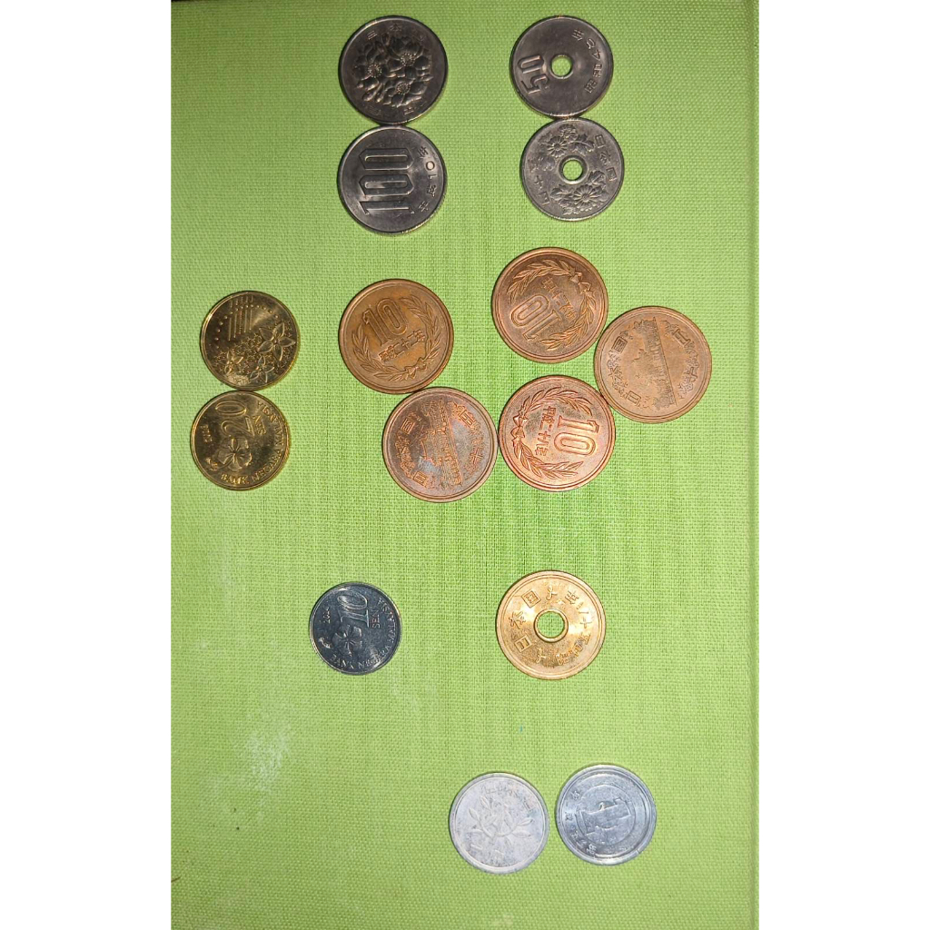 Borongan Koin Kuno 1 YEN Era Showa JEPANG ASLI (2 Pcs)