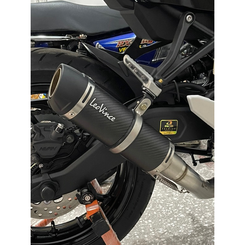 Knalpot Racing Ninja Zx25r 4 Silinder Original itali Leovince Exhaust original, second