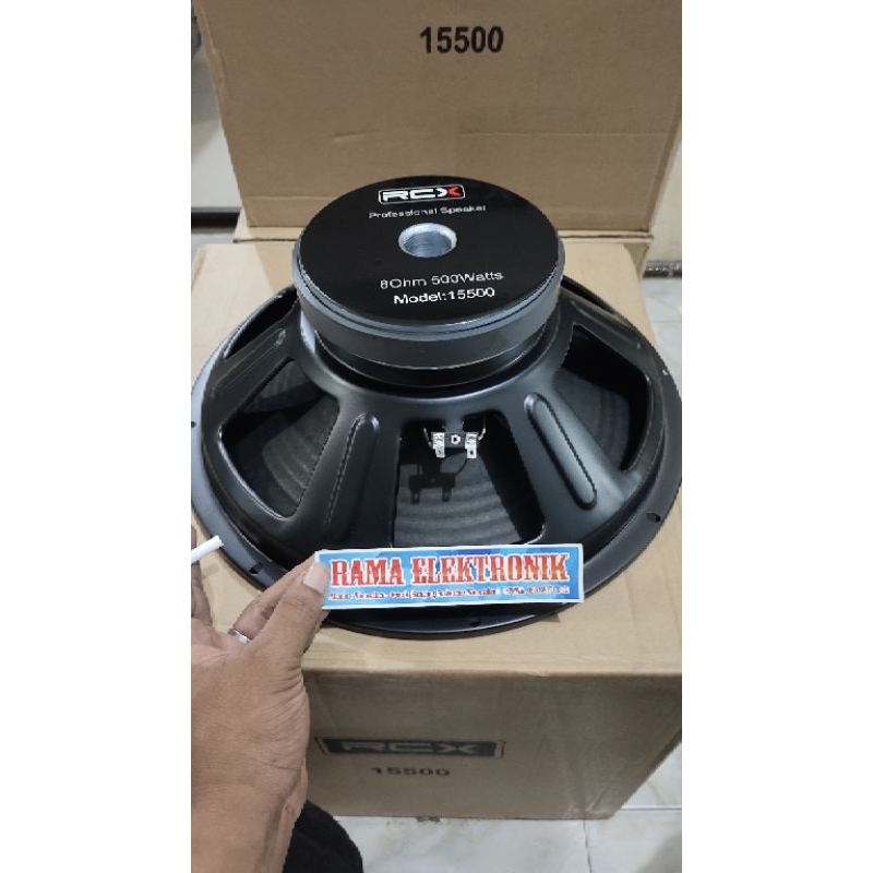 SPIKER SPEAKER RCX 15500 15 INCHI COIL 3 INCHI MID LOW SUBWOOFER RCX 15 500 15500 ORIGINAL rcx 15 50