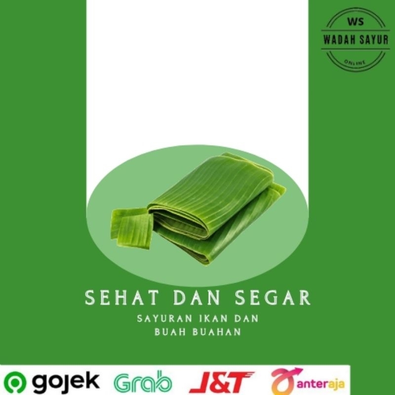 

Daun Pisang ( Per Ikat ) | Wadah Sayur Bogor