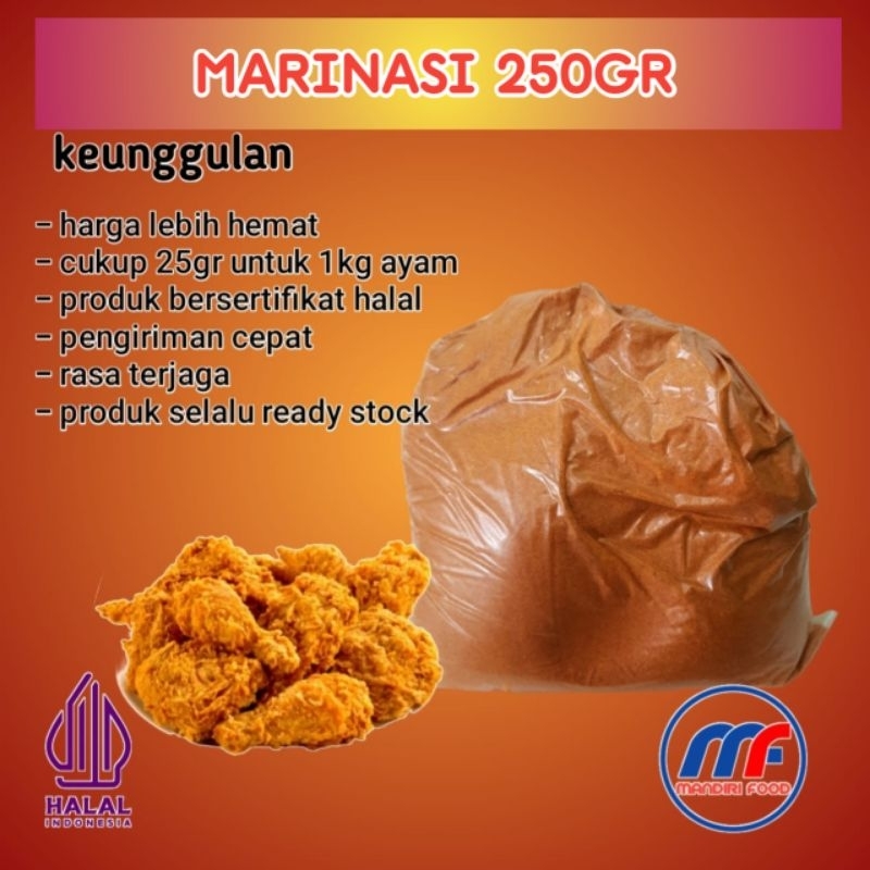 

tepung marinasi premium kemasan 250gr