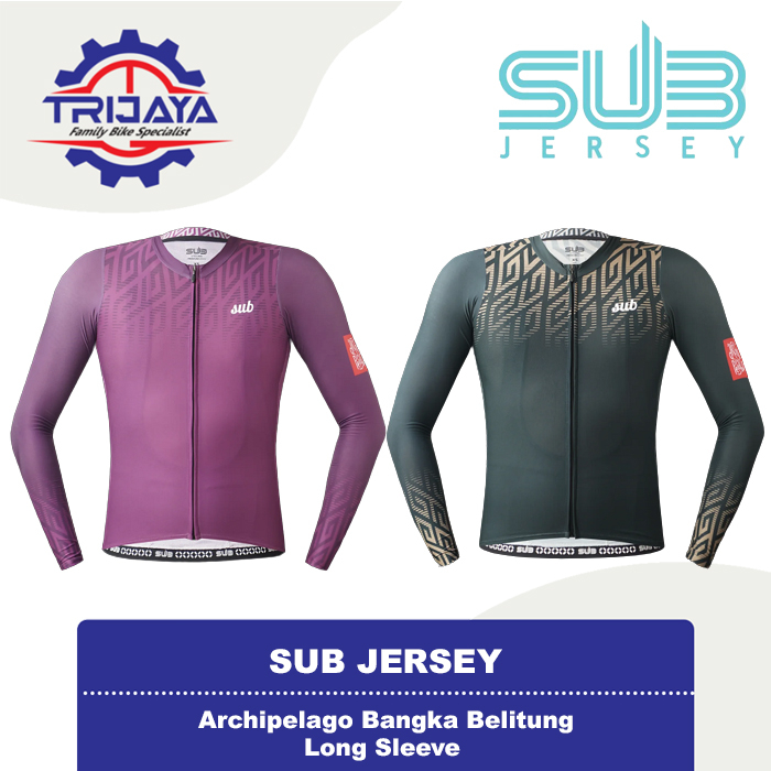 SUB Jersey Archipelago Bangka Belitung Long Sleeve Jersey Sepeda