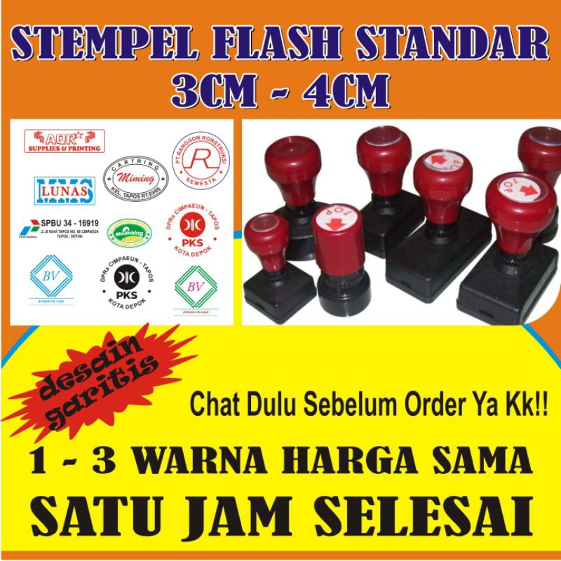 

promo stempel castum standar dan kecil