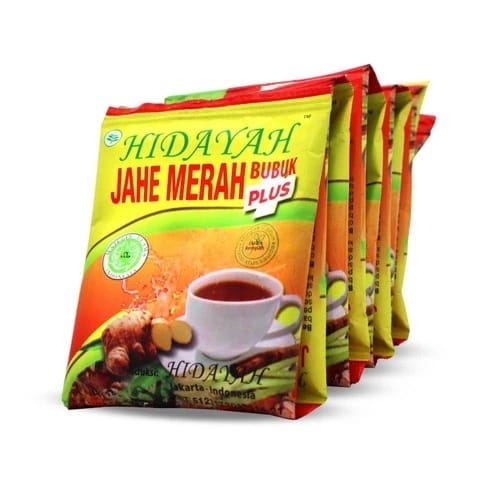 

Jahe Merah Bubuk Plus HIDAYAH Minuman Jahe Merah [Per Renceng] HargaGrosir KEMASAN BARU