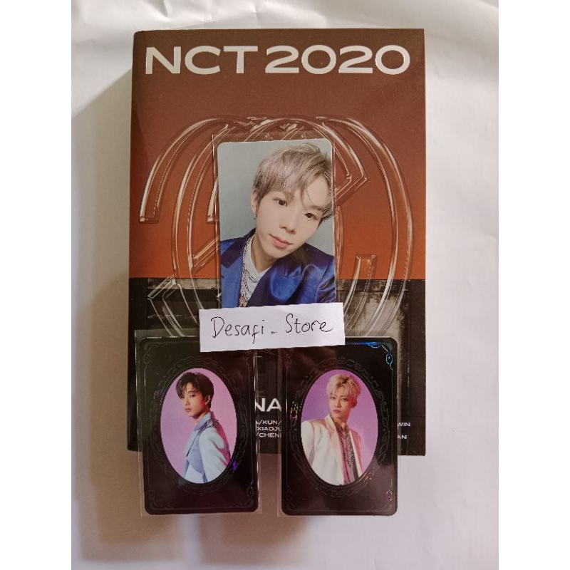 NCT 2020 Album Only NCT2020 Resonance Pt Part 1 Future Past ver Photocard PC YB Yearbook Jaemin Jisu