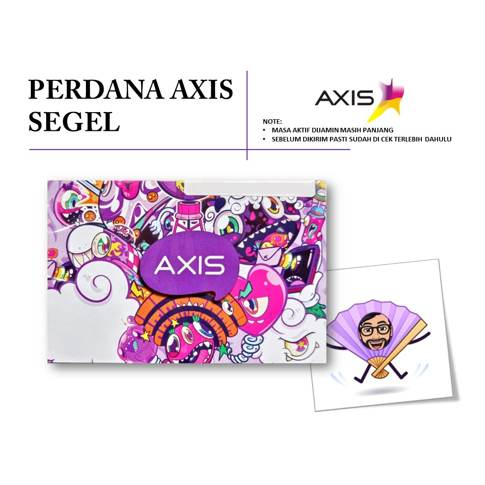 KARTU PERDANA AXIS SEGEL
