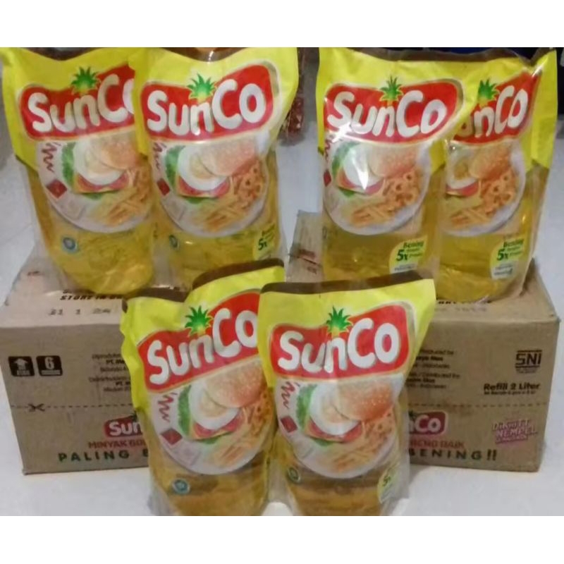 

Minyak goreng sunco 2 liter
