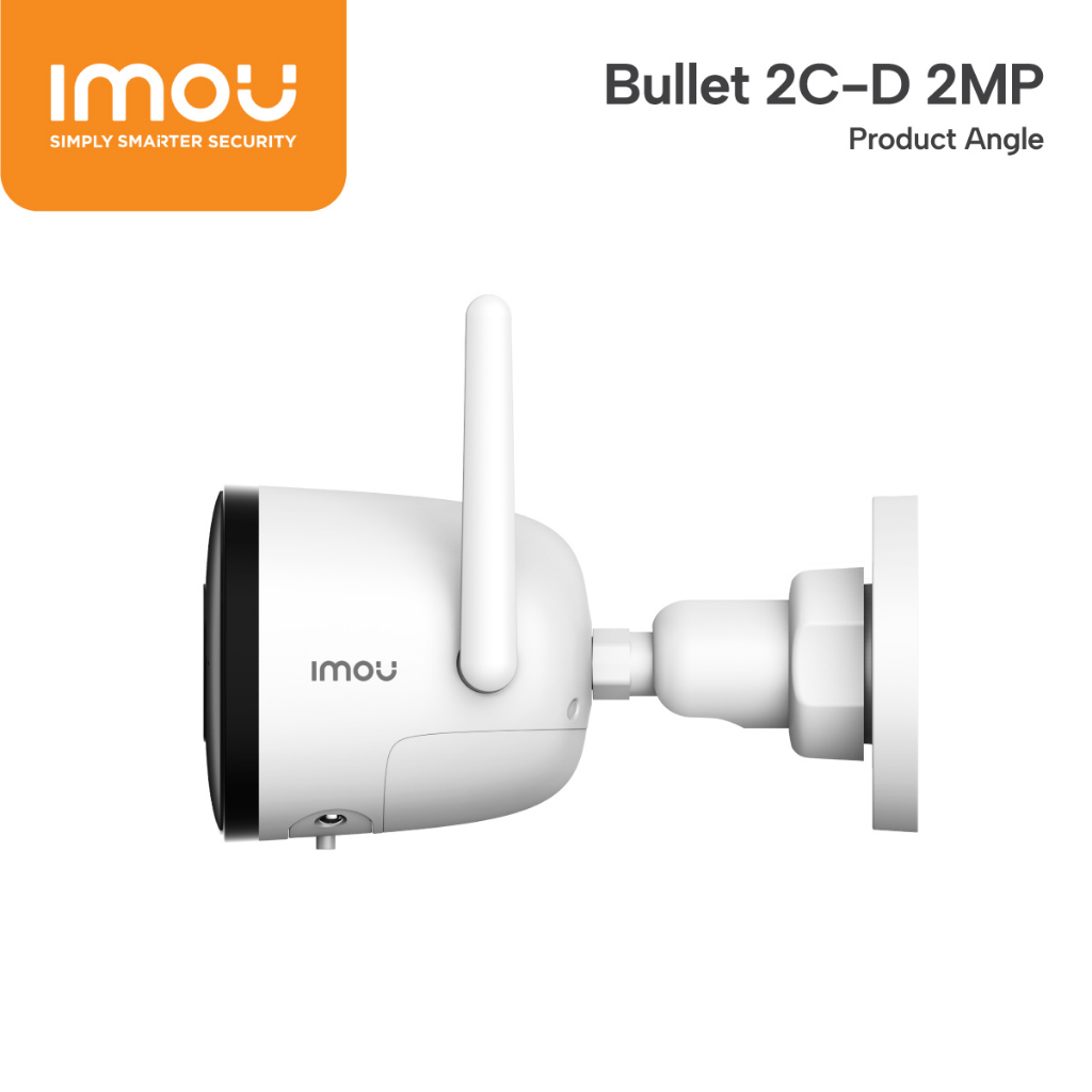IMOU Smart IP Camera CCTV Outdoor Wi-Fi Bullet 2C-D H.264 IP67 Weatherproof