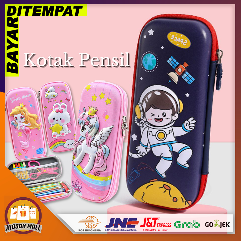 

JM Kotak Pensil Anak Gambar Kartun 3D Tempat Pensil Anak Sekolah Import Termurah MK909