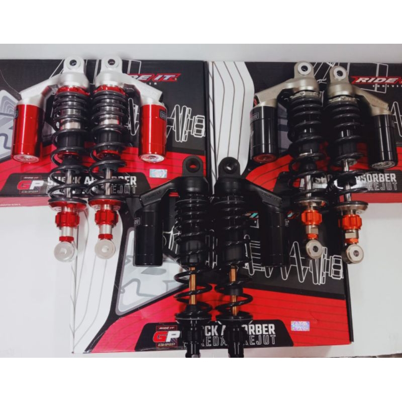 SHOCK SHOK TABUNG RIDE IT GP299 PRO SERIES GEN2 UKURAN 280MM/320MM/340MM UNIVERSAL RX KING TIGER SUP