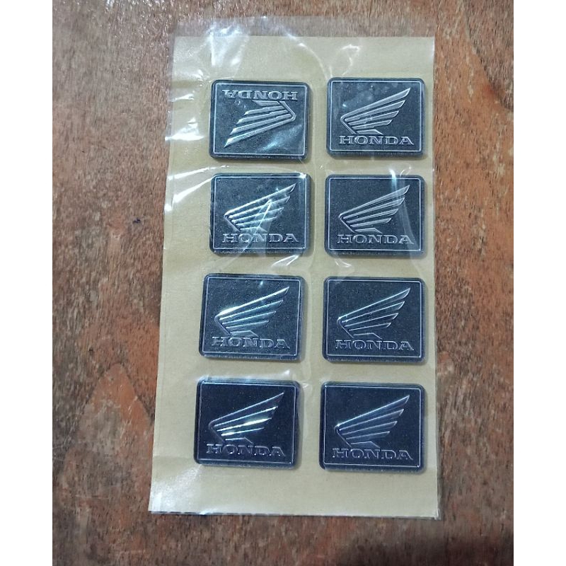 emblem logo sayap honda emblem visor dashbor speedometer universal beat scoopy vario all matik honda