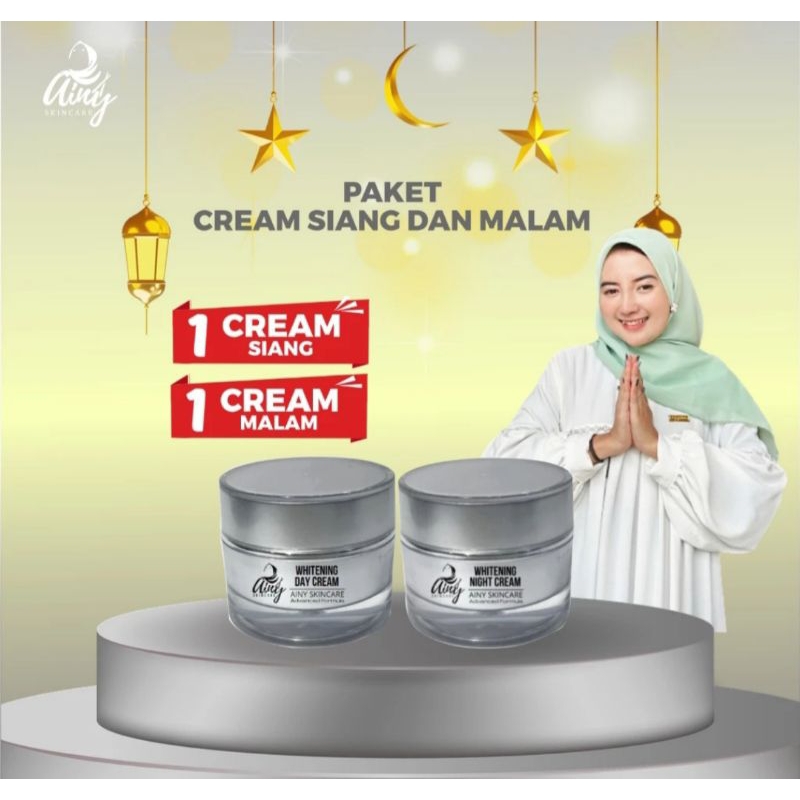 PAKET BUNDLING CREAM SIANG MALAM AINYSKINCARE *BPOM