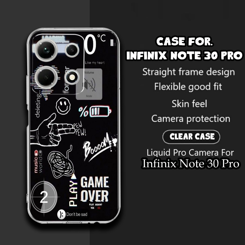 Case Infinix Note 30 Pro NFC Motif [nastik] Terlaris Casing Infinix Note 30 Pro NFC Terbaru Softcase