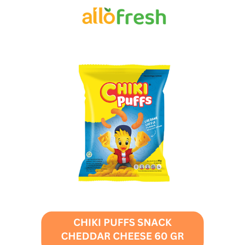 

Chiki Puffs Snack Cheddar Cheese 60 gr