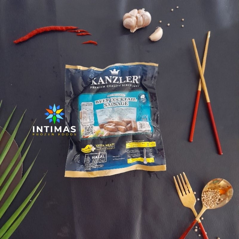 

Kanzler Beef Cocktail Sausage 500g