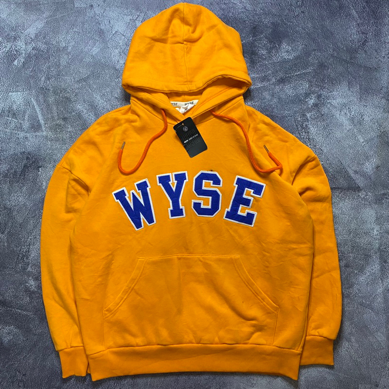 hoodie wyse yellow second